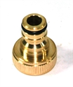 Picture of 3/4" Brass Threaded Tap Connector