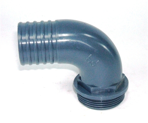 Picture of 1 1/2" PVC Hosetail Elbow Male