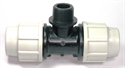 Picture of 20mm x 1/2" Plasson Tee with Threaded Male Offtake