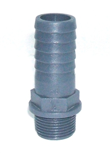 Picture of 3/4" Thread 1" PVC Hosetail