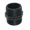 Picture of 1 1/2" Polypropylene hex nipple
