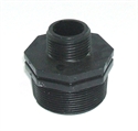 Picture of 2" x 1" Polypropylene hex reducing nipple