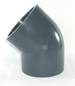Picture of 125mm PVC 45 Degree Elbow