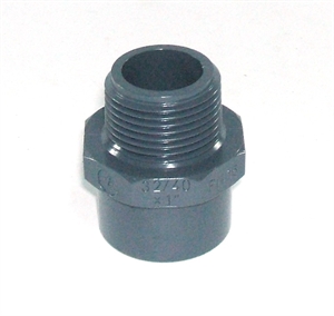 Picture of 1" PVC M I Connector